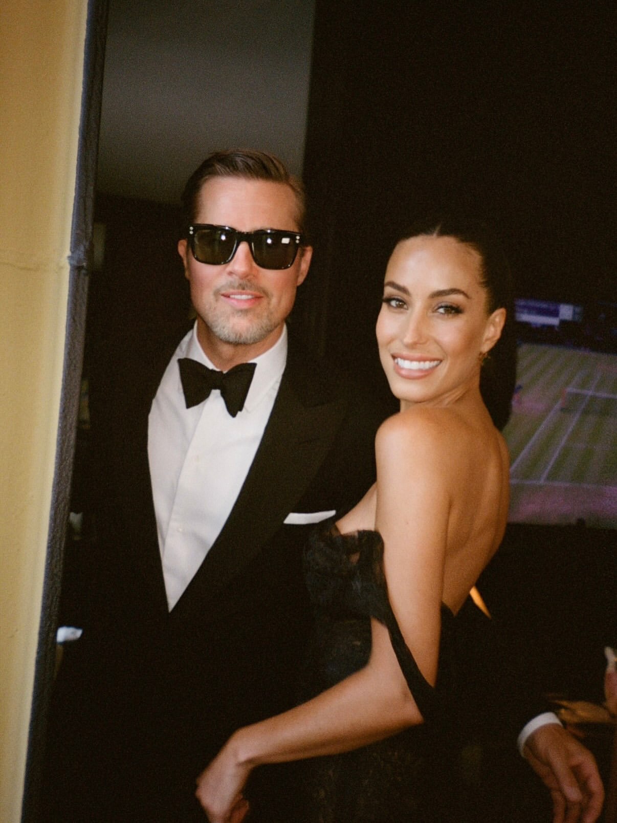 Brad Pitt e Inés de Ramón