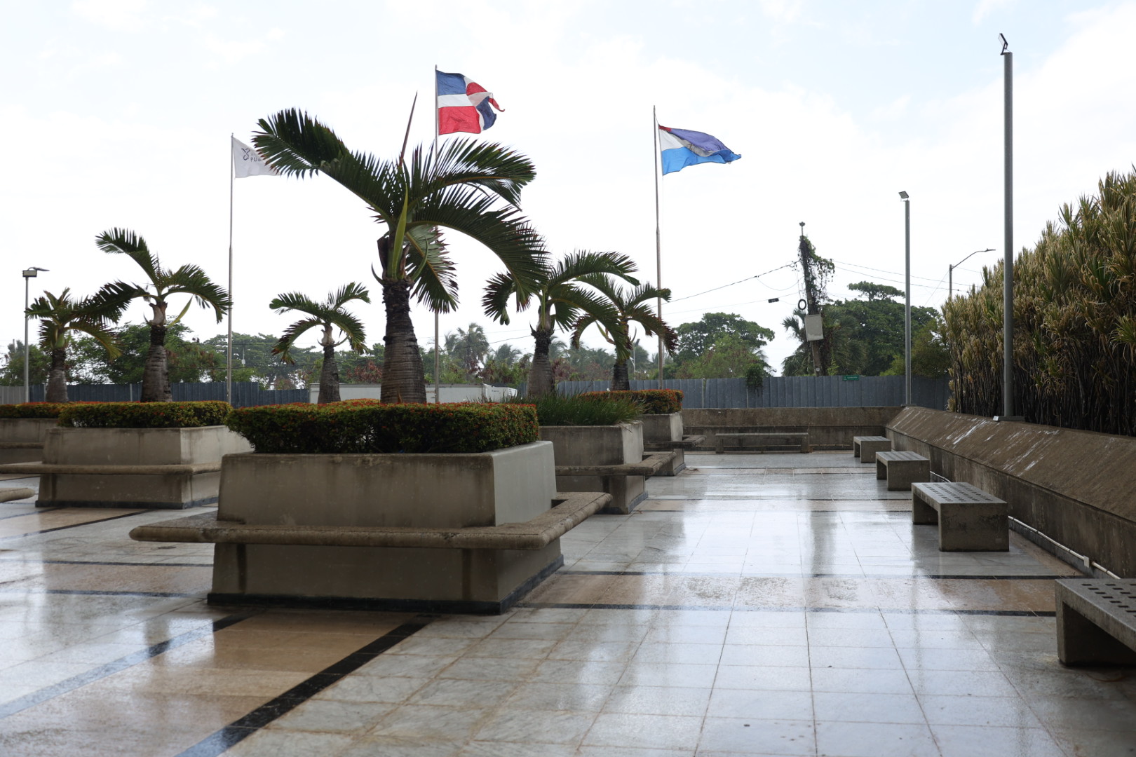 Llueve en Santo Domingo