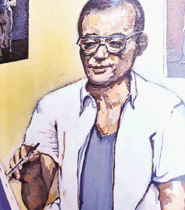 Norberto Santana (Santo Domingo, 1943), profesor emérito de la Facultad de Artes de la Universidad Autónoma de Santo Domingo