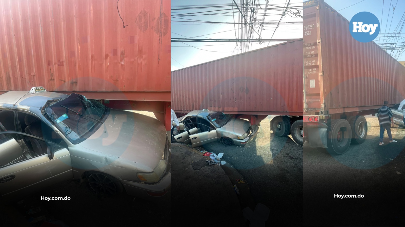 Accidente múltiple en ruta 22-28