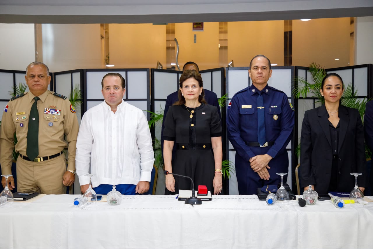 La vicepresidenta Raquel Peña encabeza la reunión 150 del Plan de Seguridad Ciudadana y hace balance de sus avances