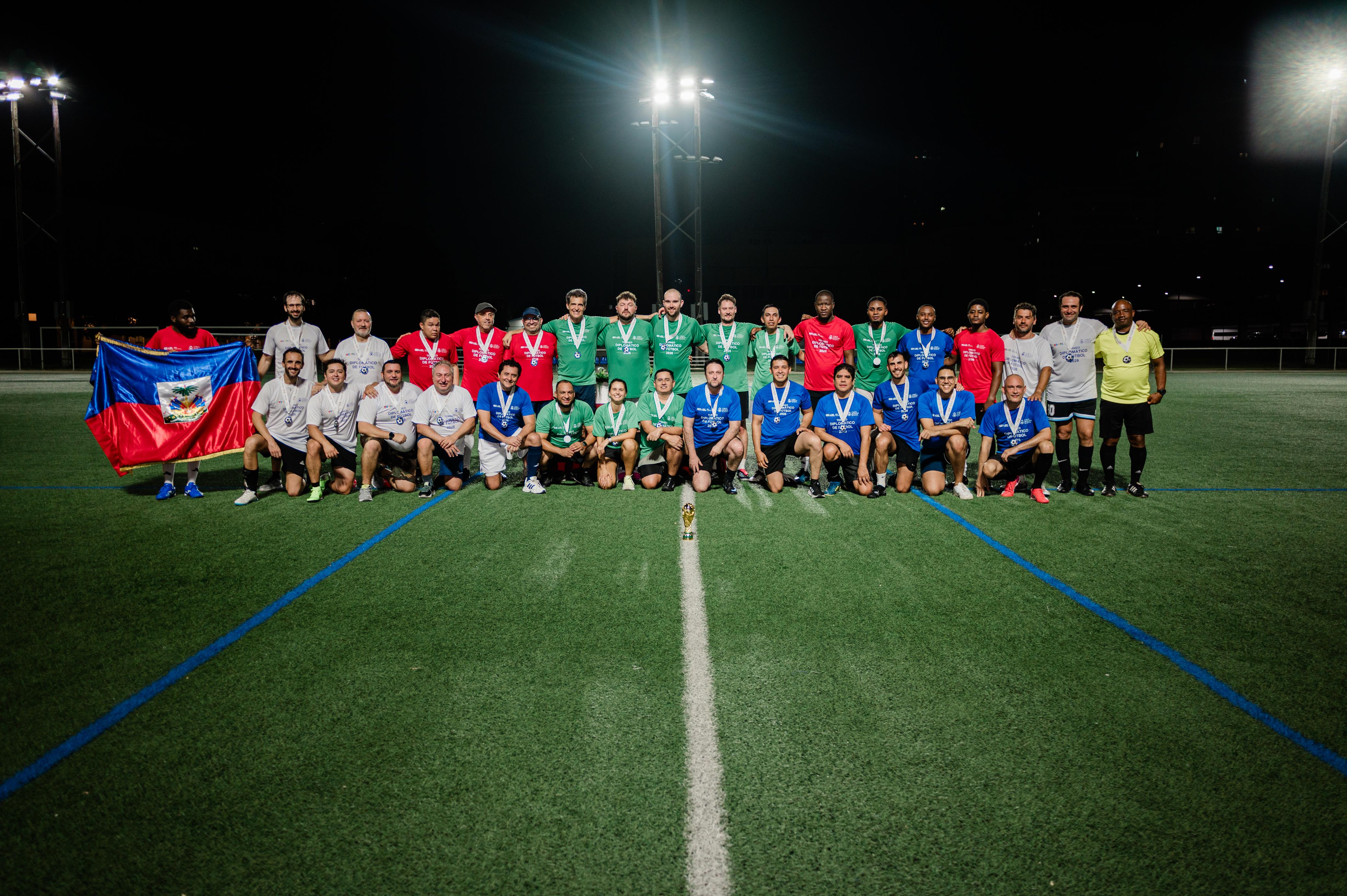 El torneo contó con la participación de representantes de las Embajadas de El Salvador, Alemania, Italia, Chile, Panamá, Haití, Guatemala, Francia, Israel y la FAO.