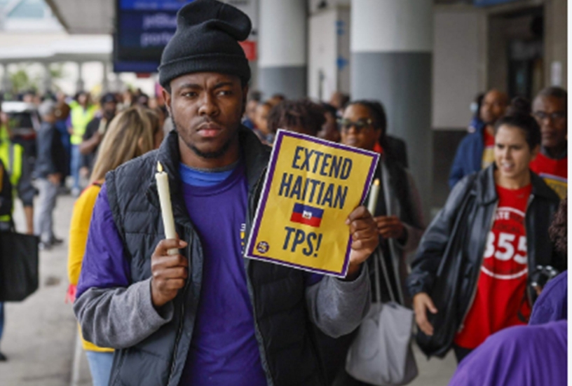 El TPS brinda protección a muchos haitianos en Estados Unidos. Archivo