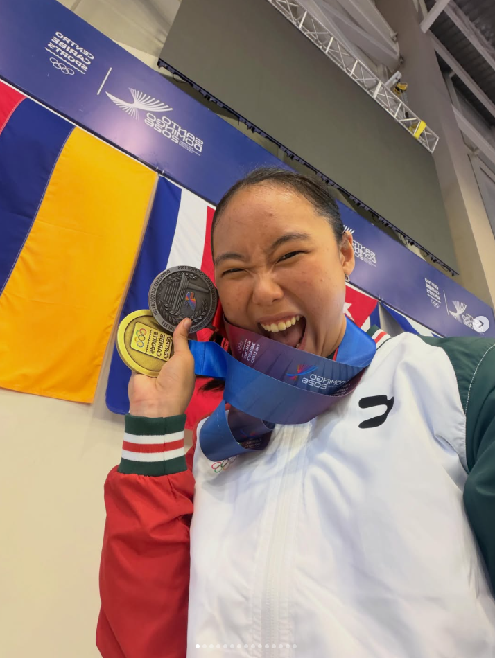 Cecilia Lee en los Juegos Centroamericanos