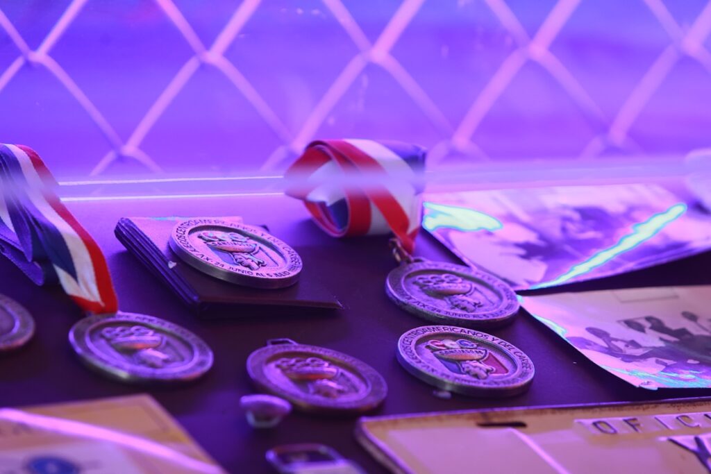Medallas obtenidas por deportistas dominicanos en diferentes años. Elieser Tapia.