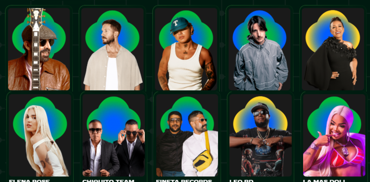 Cantantes del Festival Presidente