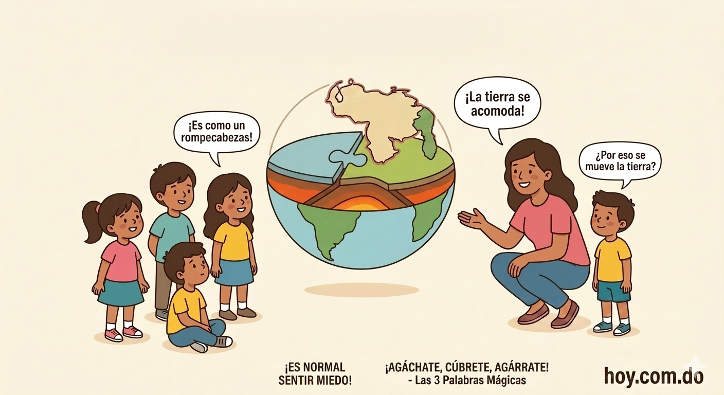 Terremotos en Venezuela: ¿Cómo se lo explico a niños y niñas?