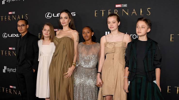 Los hijos de Angelina Jolie