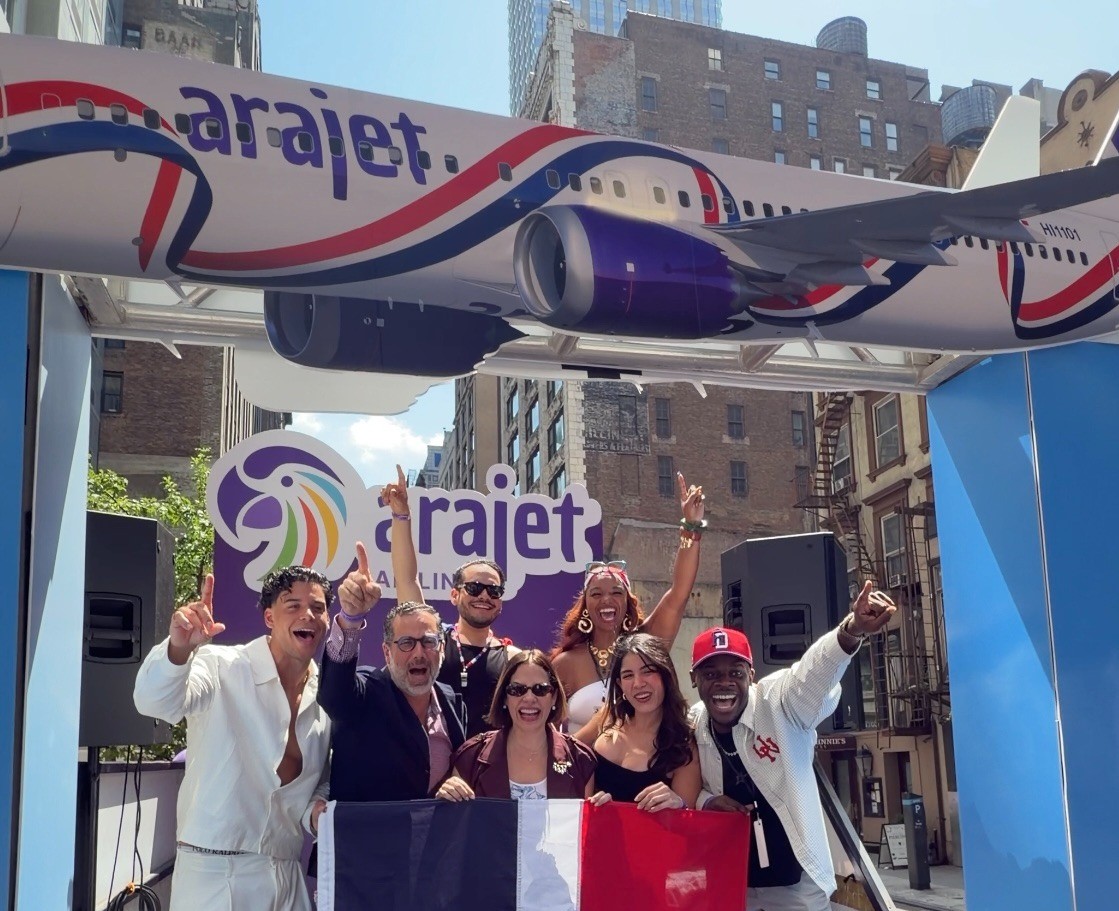 Arajet celebró el logro.