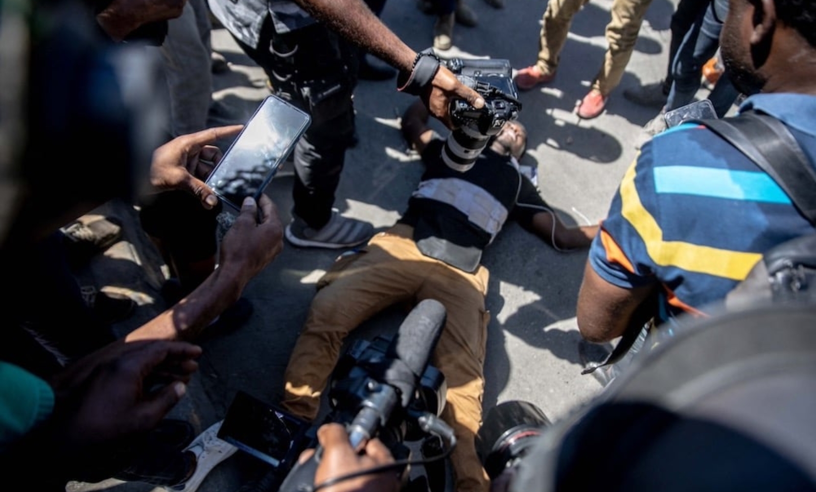 La prensa haitiana históricamente ha enfrentado amenazas de grupos políticos, de presión y armados. Archivo