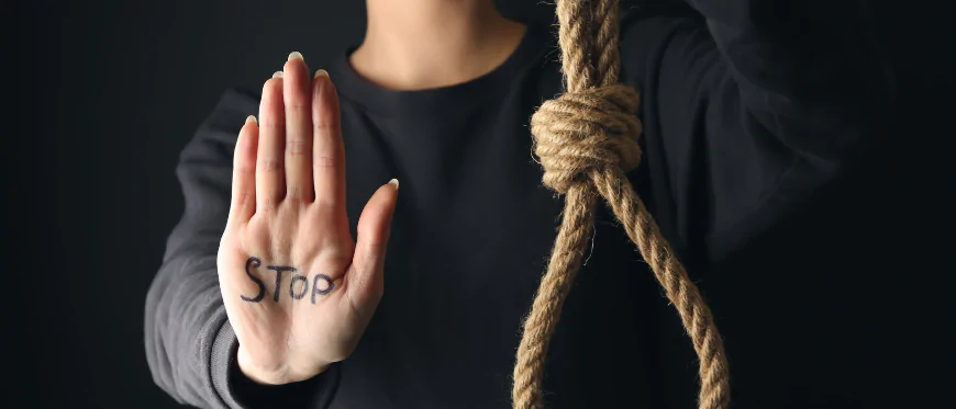 No al suicidio