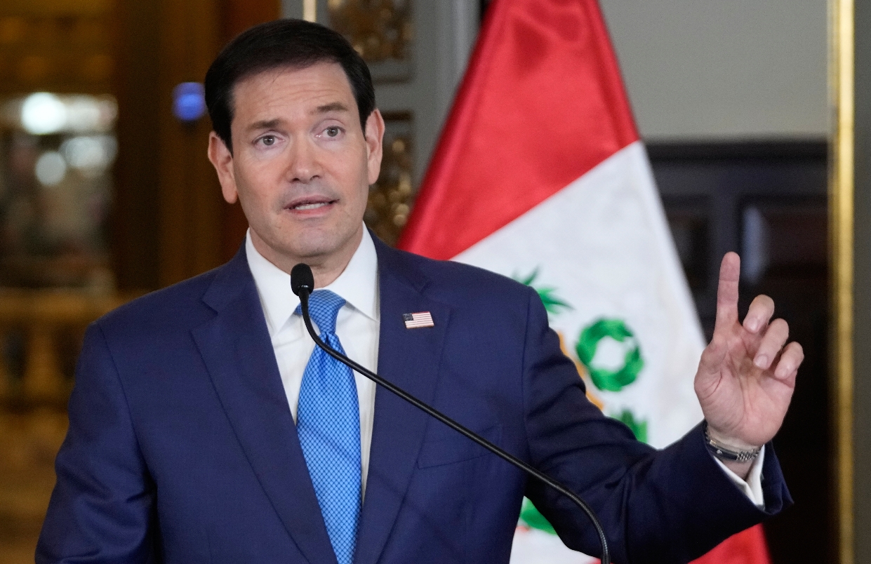 Marco Rubio, secretario estadounidense, prometió ayuda a Colombia, Ecuador y Perú. AP