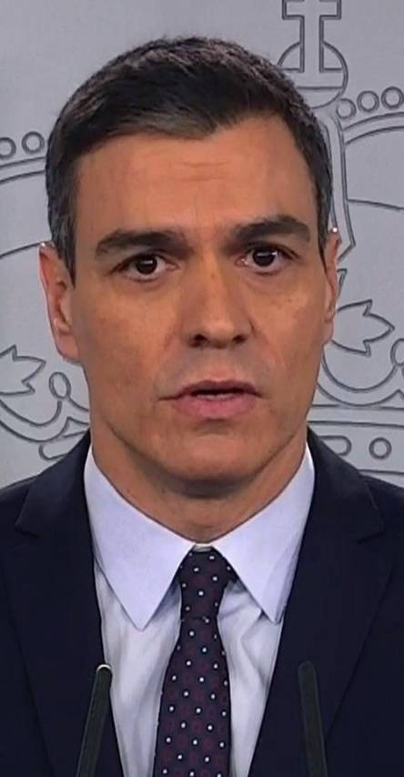 GRAF8178. MADRID, 17/03/2020.- Captura en vídeo del presidente del Gobierno, Pedro Sánchez, en la comparecencia posterior al Consejo de Ministros en el que este martes se acordó la movilización de 200.000 millones de euros, casi el 20% del PIB, para combatir los efectos económicos de la epidemia de coronavirus. EFE/EFE-TV