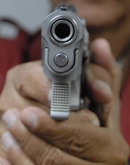 Pistola, arma de fuego