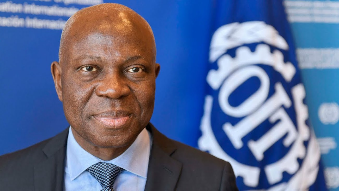 El Director General de la Organización Internacional del Trabajo (OIT), Gilbert F. Houngbo, 