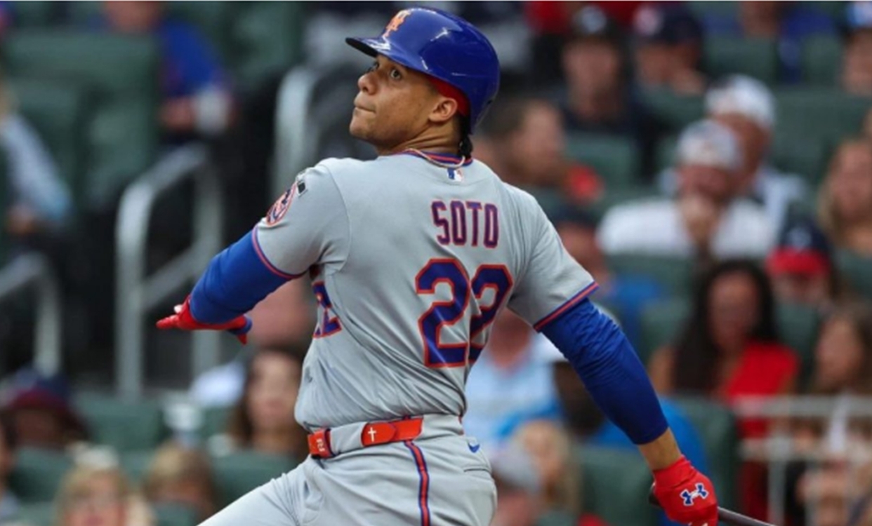 Juan Soto conectó un jonrón por segundo día consecutivo con dos a bordo.