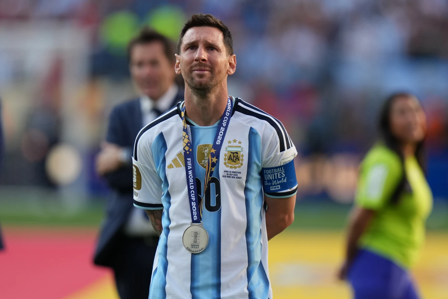 Lionel Messi se despide de la afición argentina