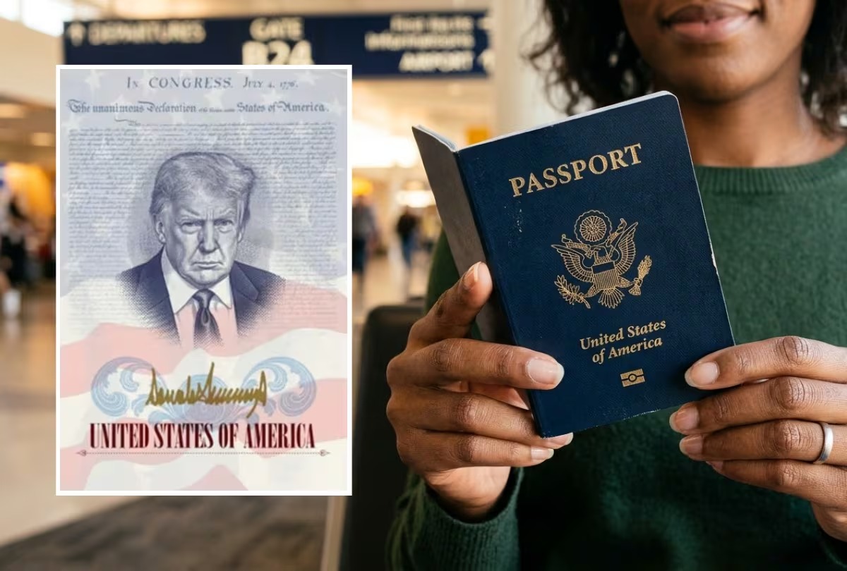 Donald Trump aparecerá en los nuevos pasaportes estadounidenses
