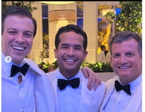 Omar Fernández, el hijo de Juan Garrigo y Gonzalo Castillo protagonizan un selfie 