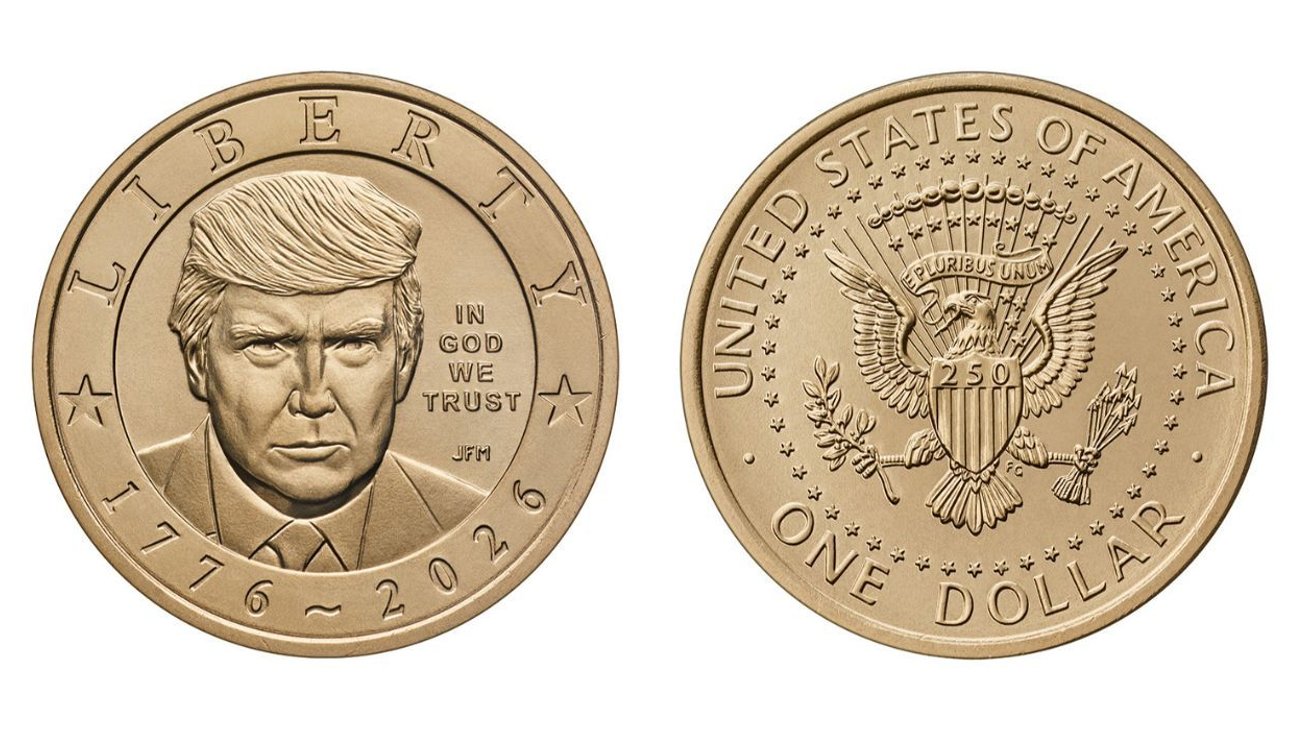 Monedas conmemorativas de Donald Trump
