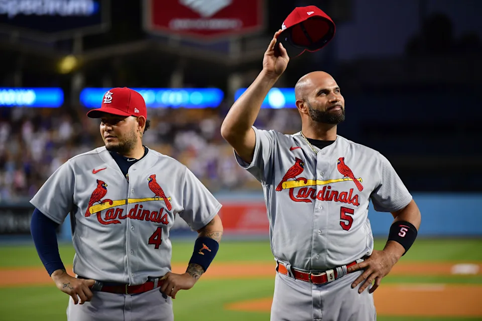 Albert Pujols y Yadier Molina