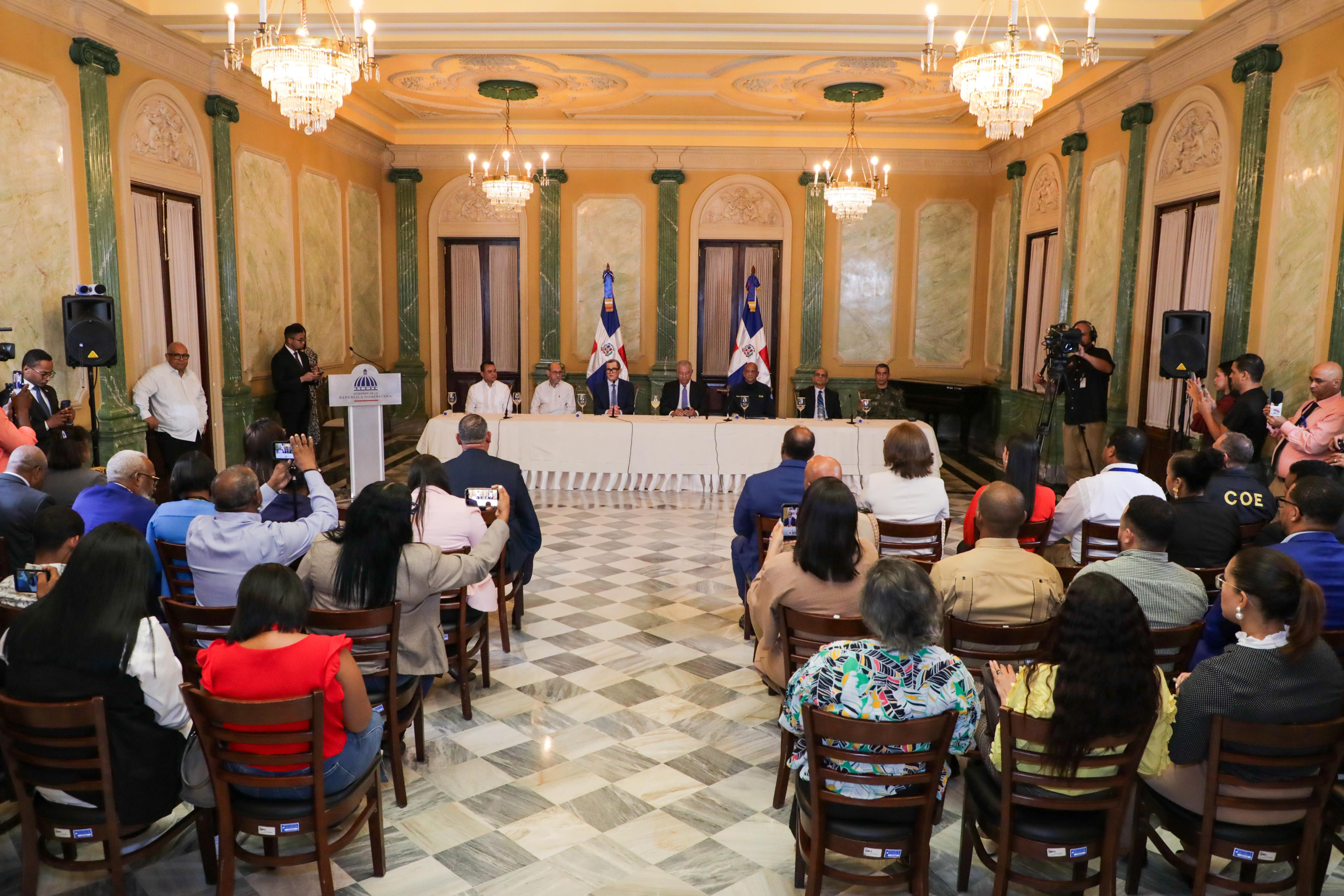 Las autoridades anunciaron el simulacro en conferencia de prensa en Palacio Nacional.