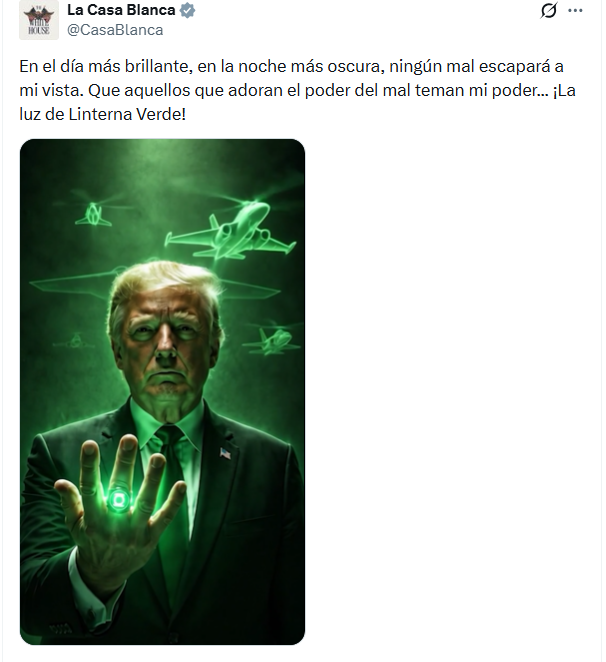 El mensaje de la Casa Blanca