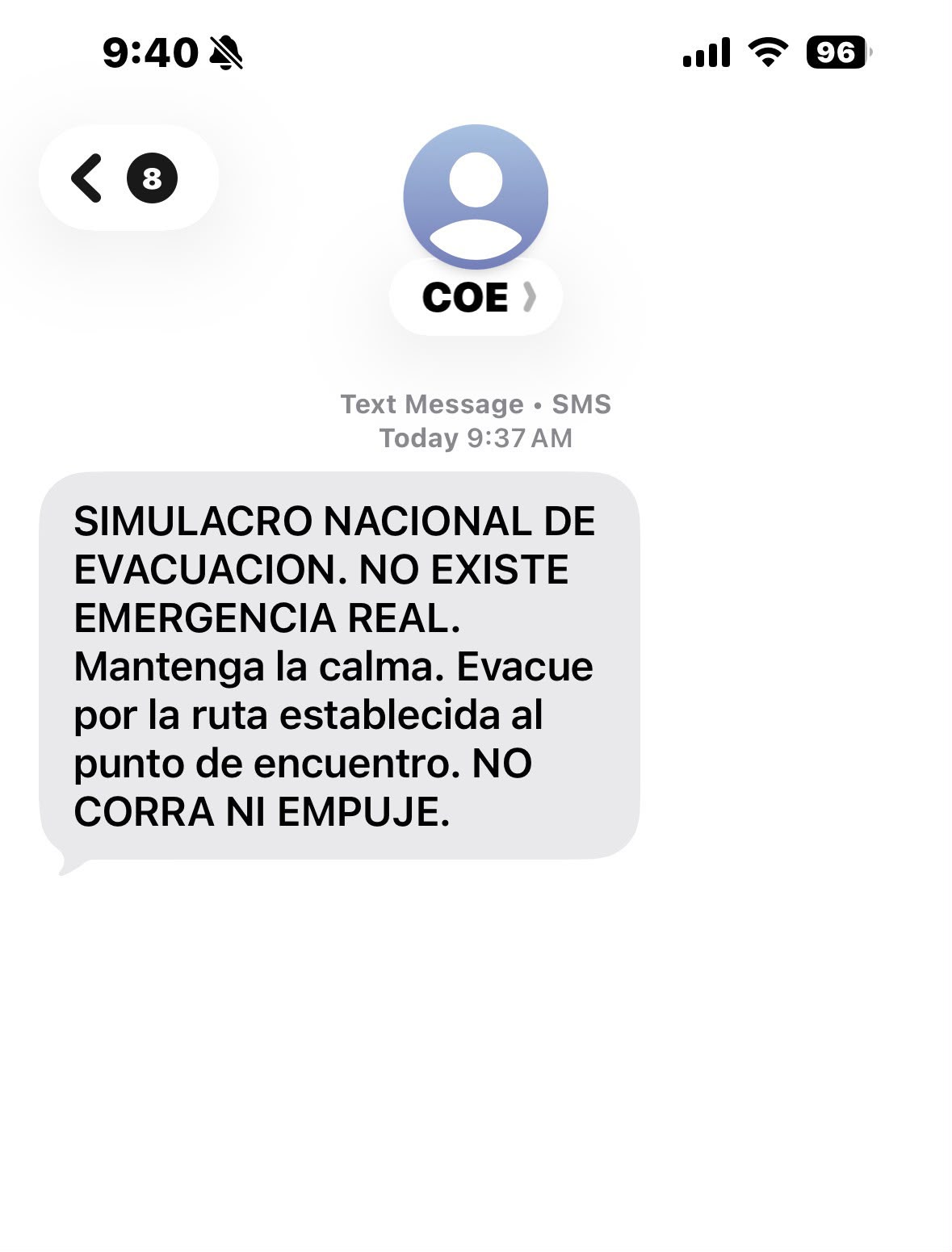 mensaje de si