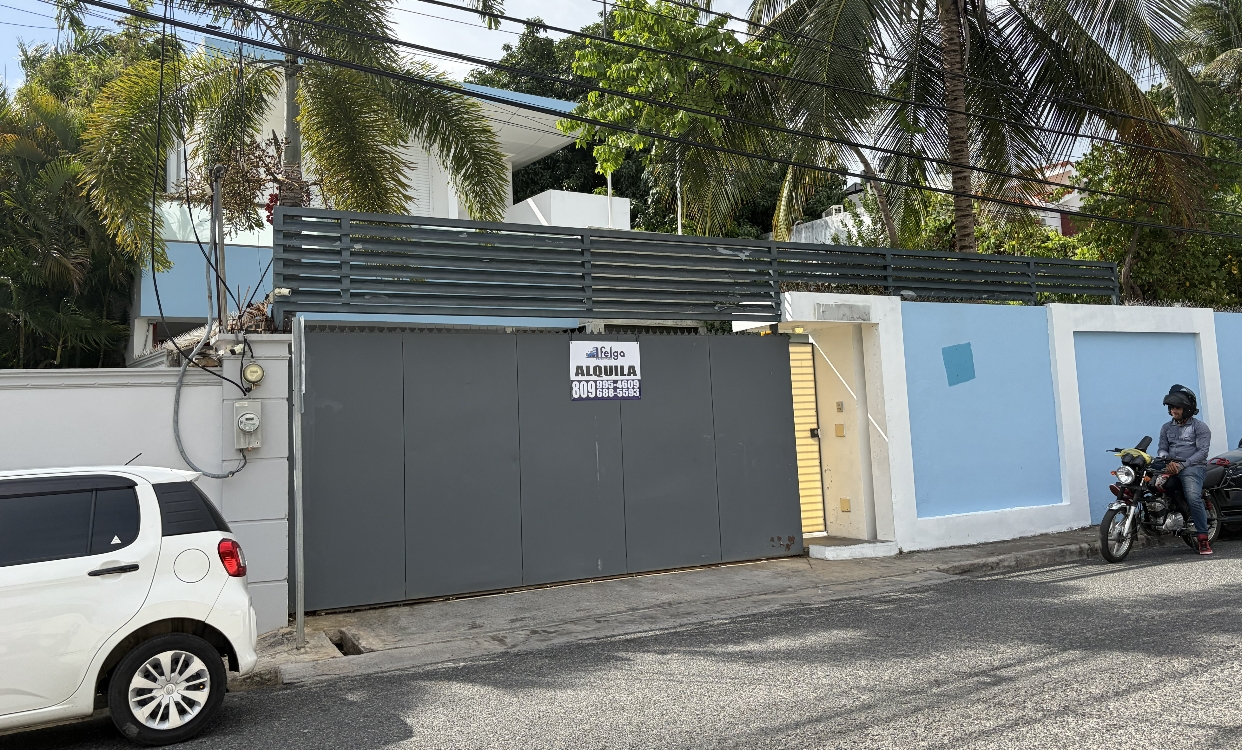 Embajada de Nicaragua en la República Dominicana. EFE