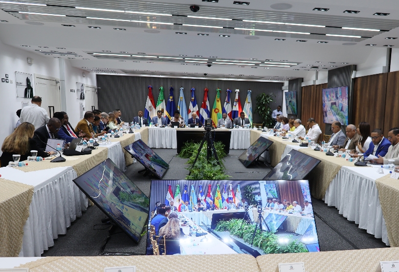 Reunión de la Cámara de Diputados del Parlatino. Guillermo Burgos.