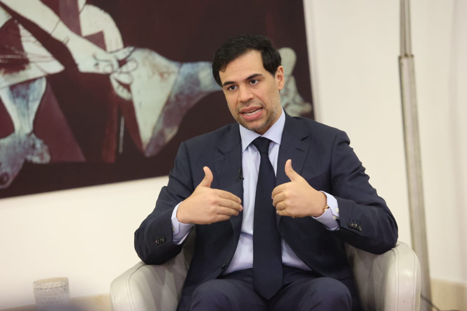 Roberto Ángel Salcedo, Ministro de Cultura y líder del Partido Revolucionario Moderno (PRM)