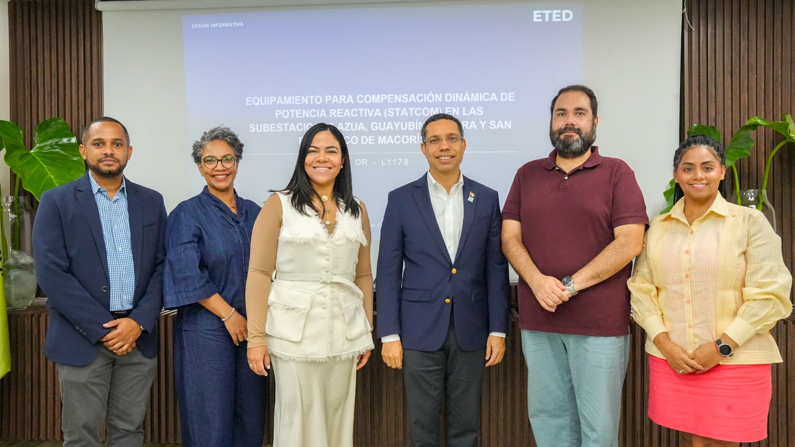 ETED concluye jornadas informativas sobre el proyecto “STATCOM”, compensadores de energía para fortalecer la estabilidad del SENI