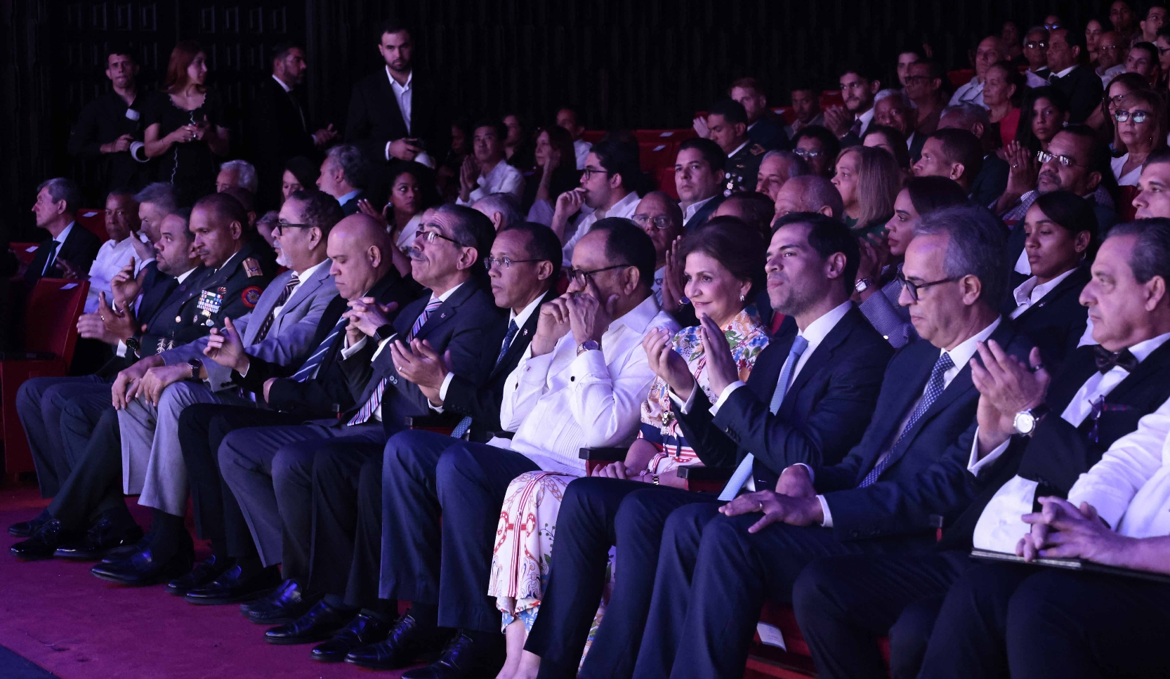 Parte del público que asistió al acto inaugural de la Feria Internacional del Libro. Olga Lidia de la Cruz.