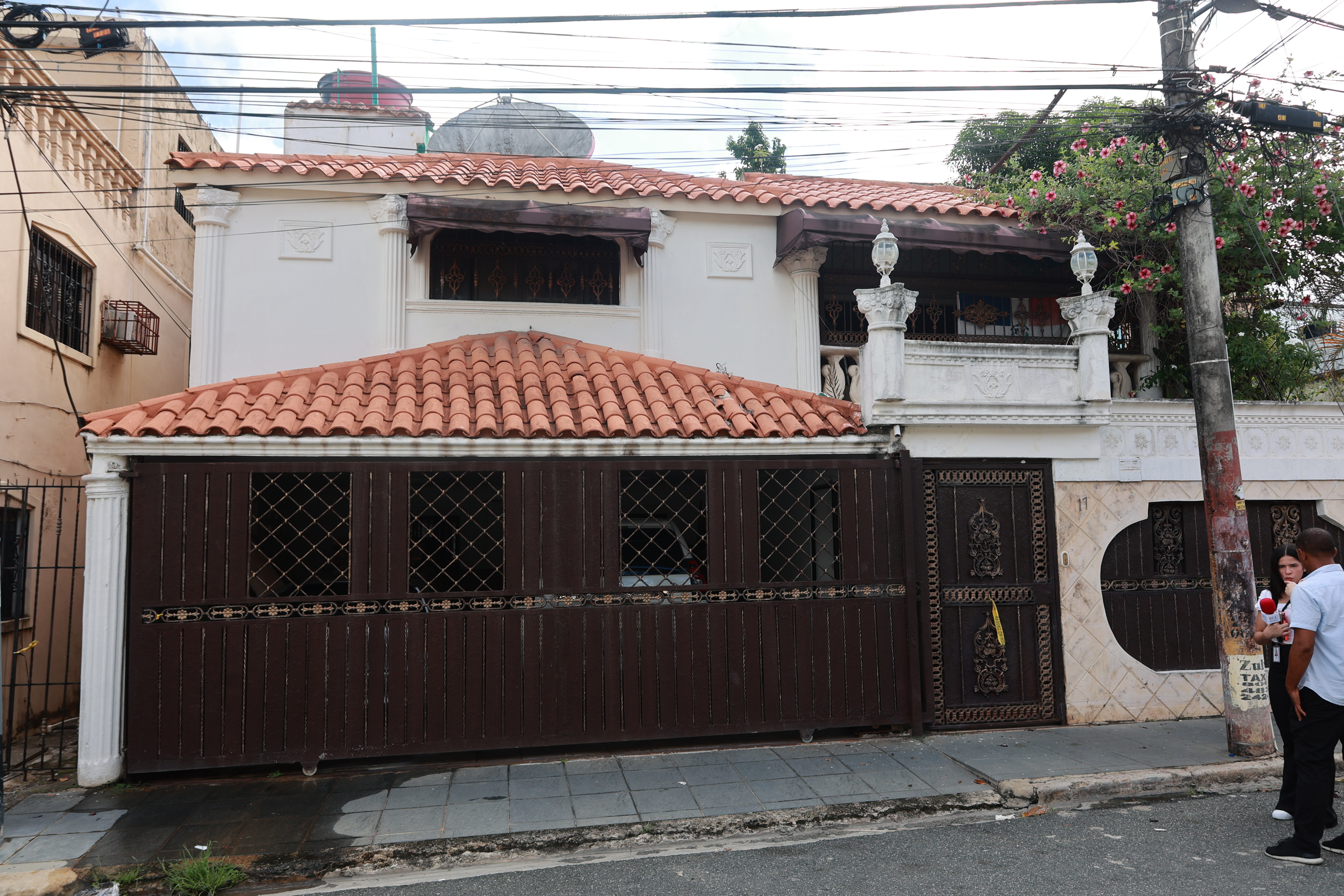 Casa donde ocurrió la tragedia