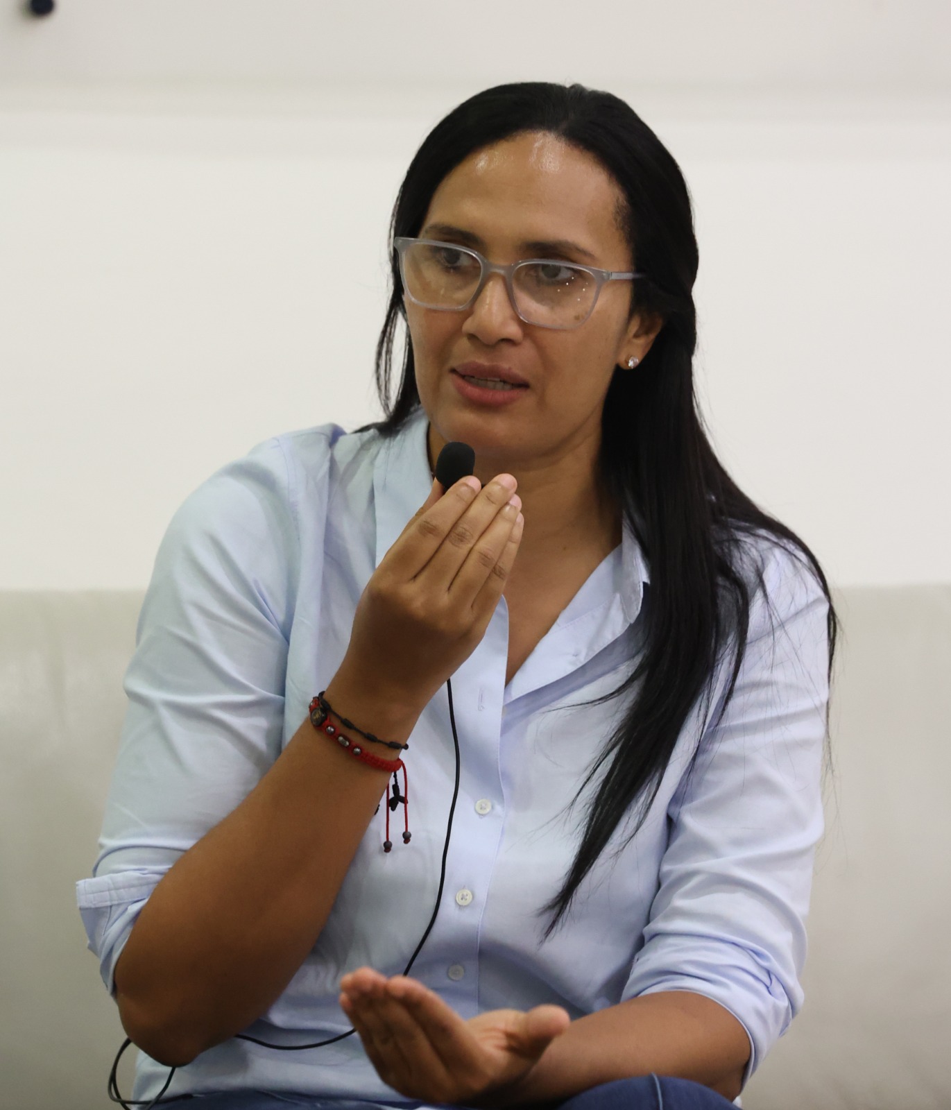 Alexandra Cedeño, Directora de Movilidad Intrante