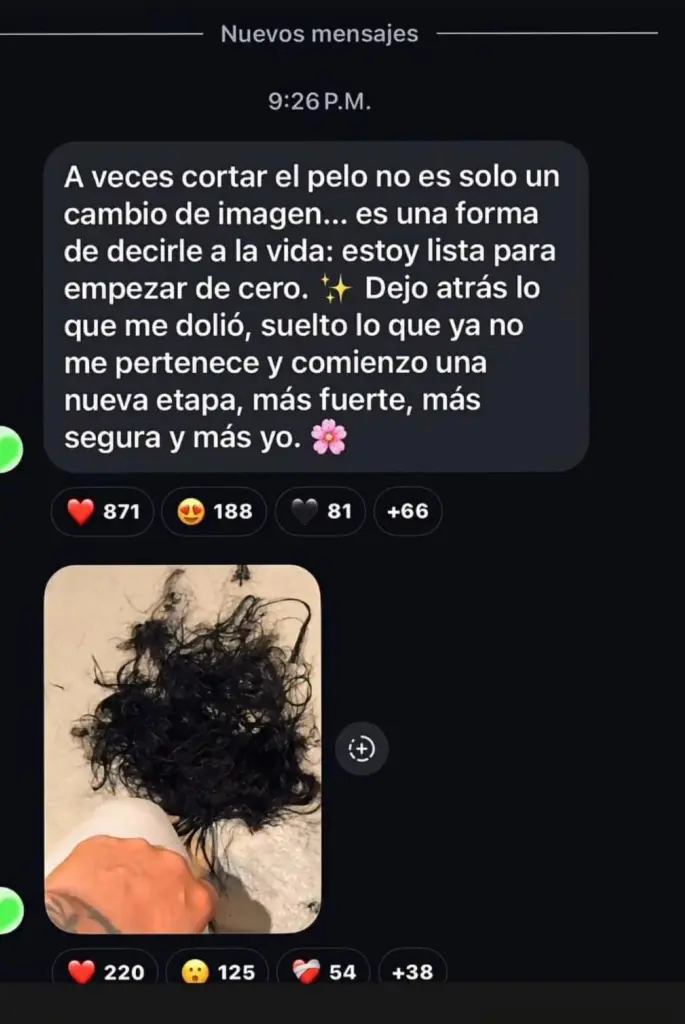 Yailin La Más Viral se cortó todo el cabello: “Estoy lista para empezar de cero”