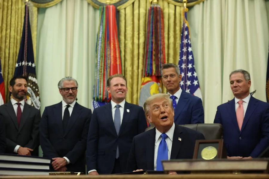 Trump dice que Delcy Rodríguez quiere elecciones pero cree que Venezuela no está lista