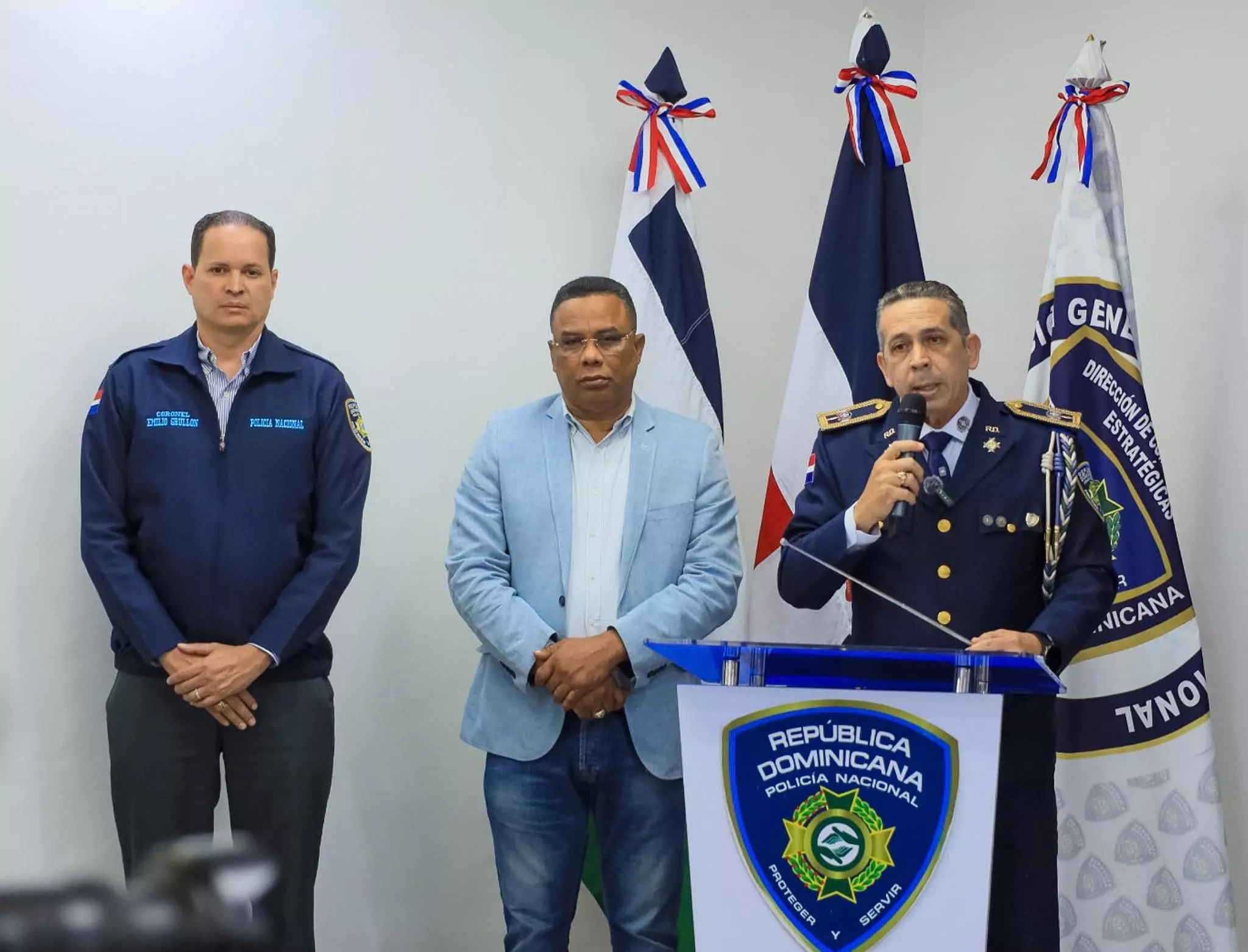Portavoz de la Policía Nacional ofrece declaraciones sobre el caso de Zeneida Socorro Castillo en República Dominicana