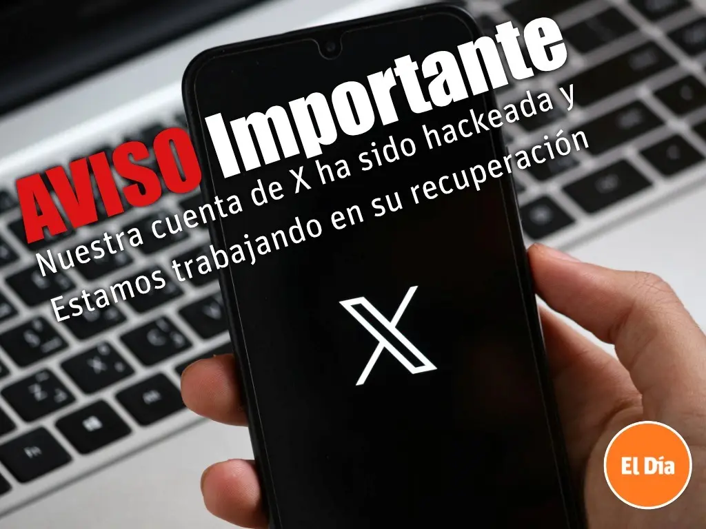 Diario El Día denuncia hackeo a su cuenta en X