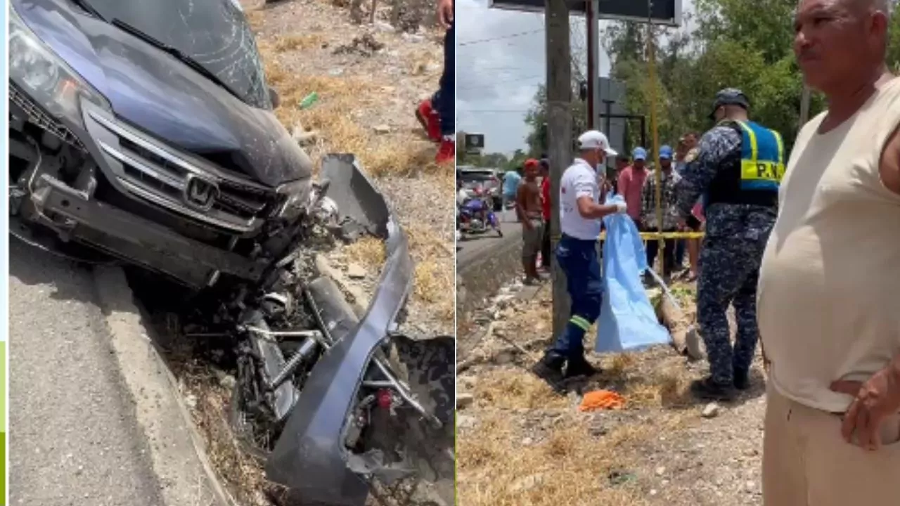Motociclista muere tras chocar con un jeep frente al 4F