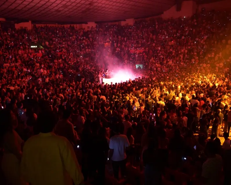 Rawayana: música y energía dos noches en la Arena del Cibao