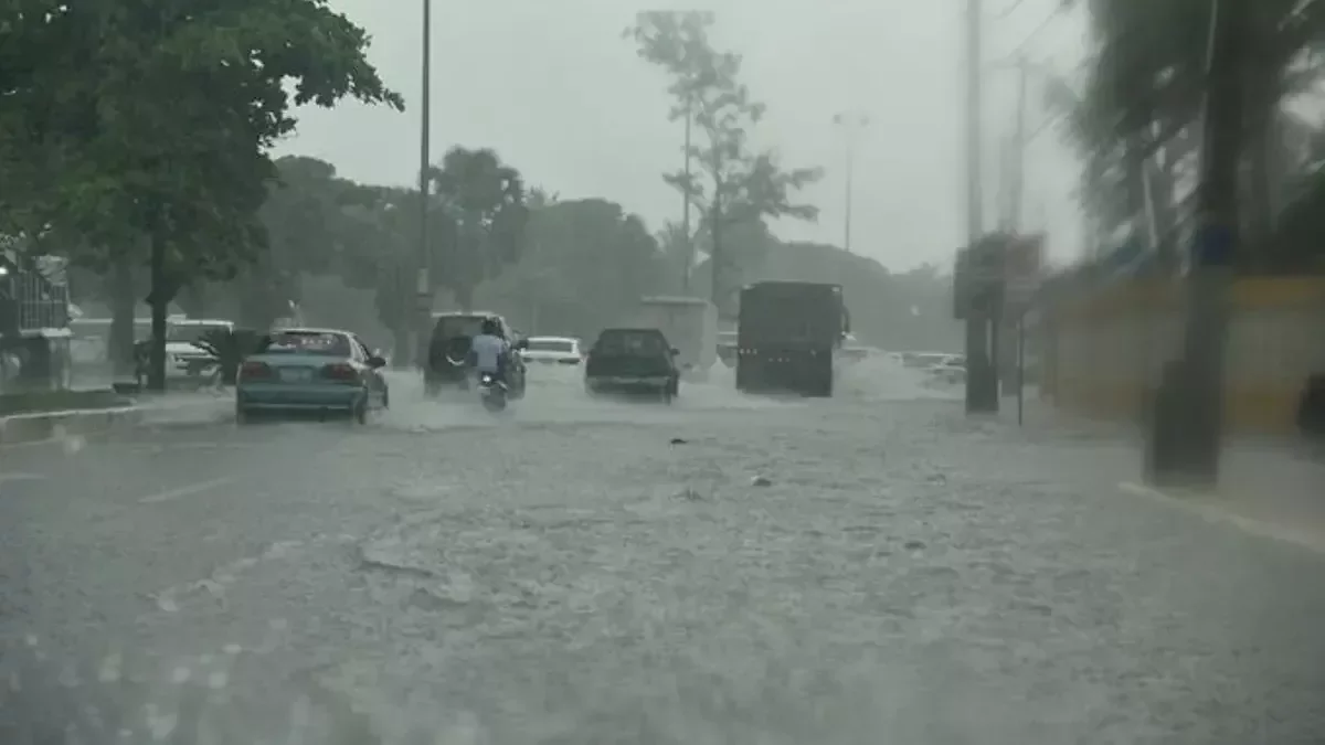 INDOMET activa alerta por lluvias, tormentas eléctricas y ráfagas de viento este sábado en varias zonas del país