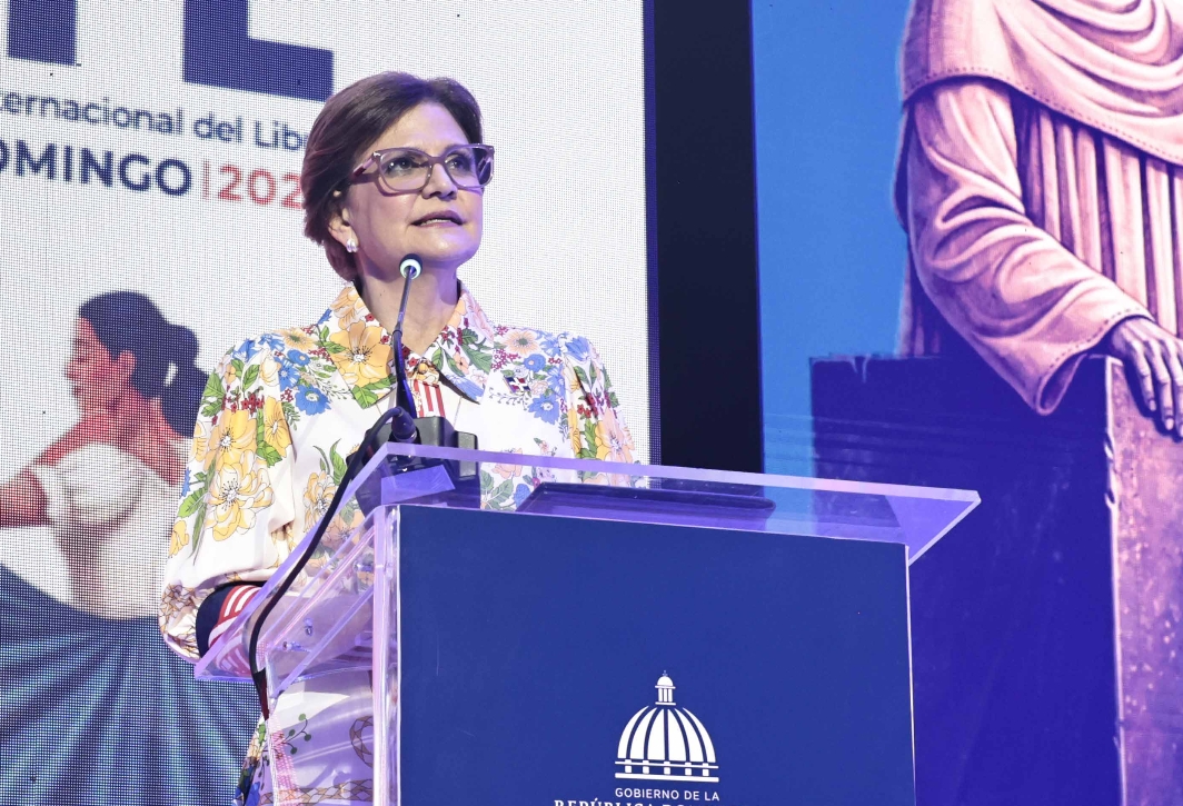 Vicepresidenta Raquel Peña.