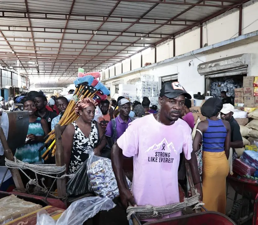 Mercado binacional de Dajabón, entre la calma y el dinamismo comercial