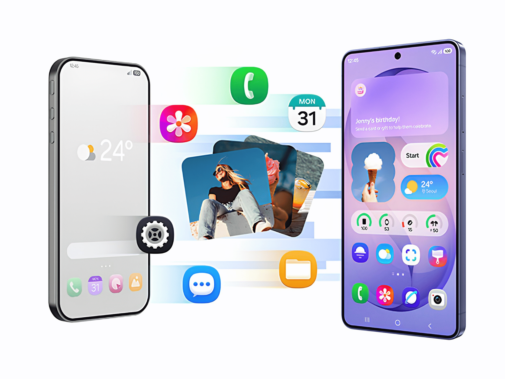 Cómo transferir sus datos desde un dispositivo iOS a un dispositivo Galaxy usando Smart Switch