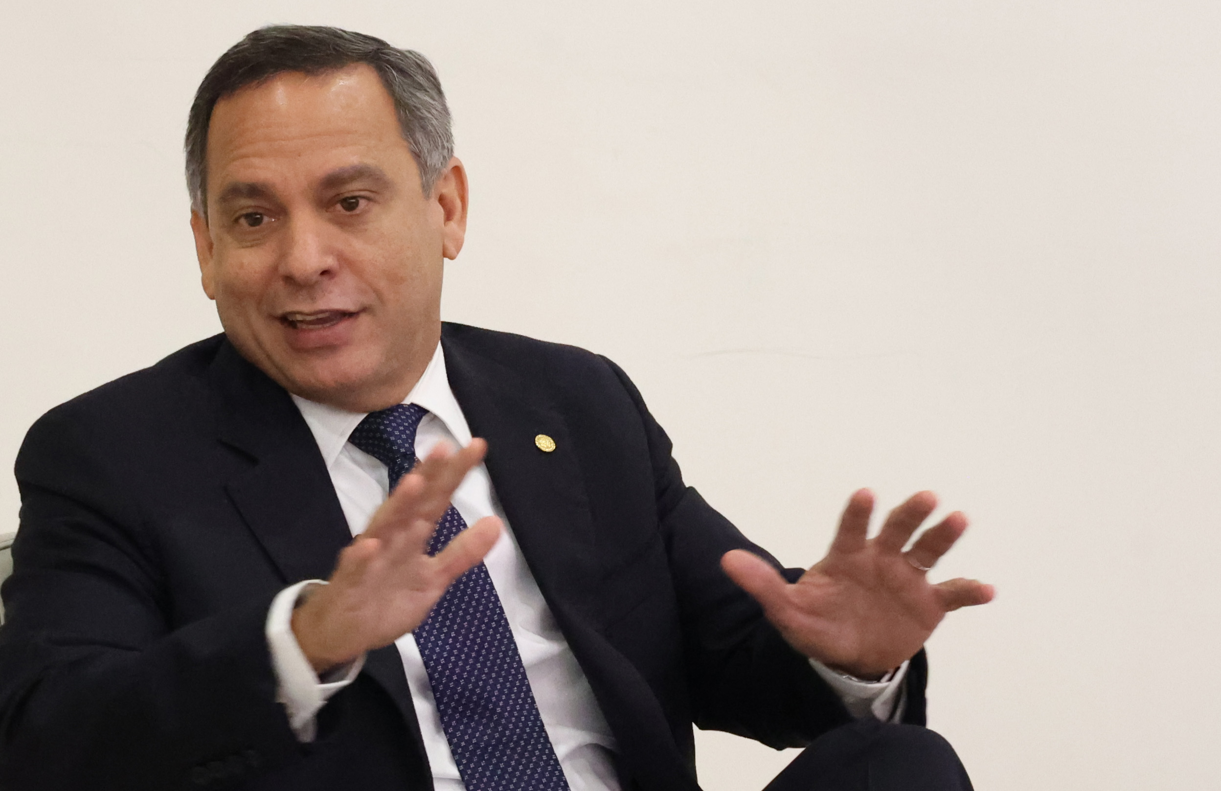 El presidente de la Corte Suprema de Justicia, Luis Henry Molina