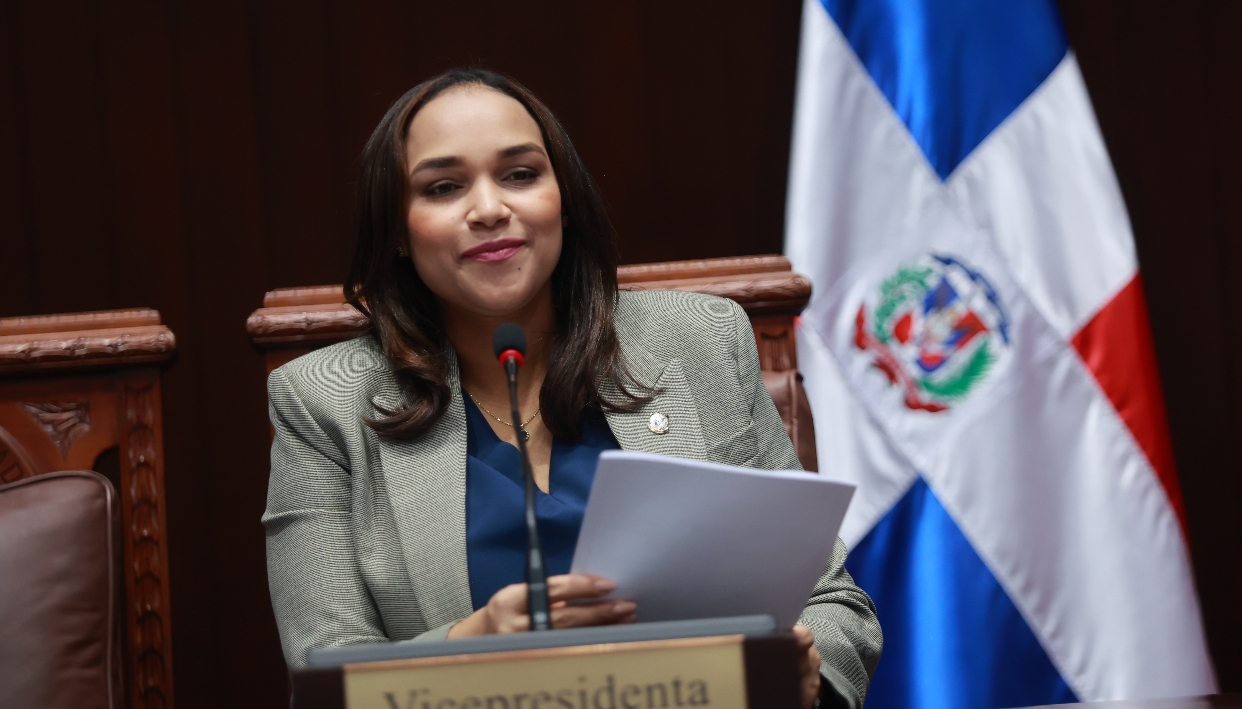 El vicepresidente de la CD, Dharuelly D'Aza, encabezó ayer la sesión. Elieser Tapia.