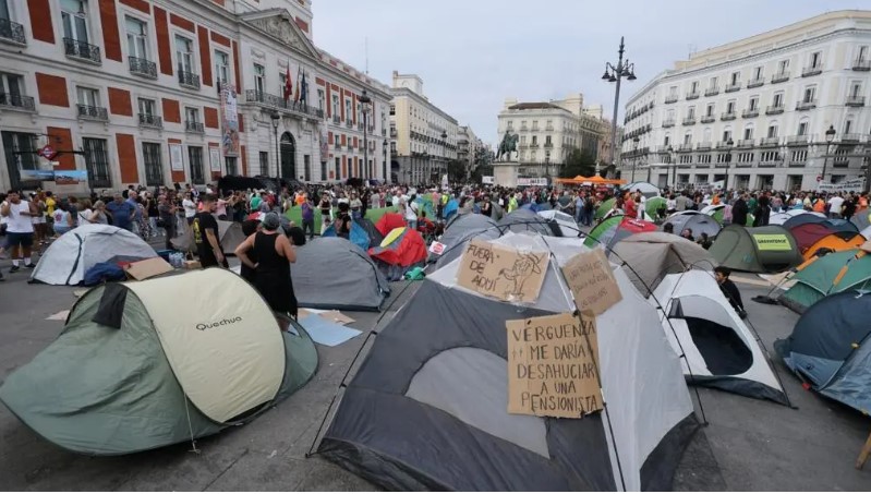 Protestas en España