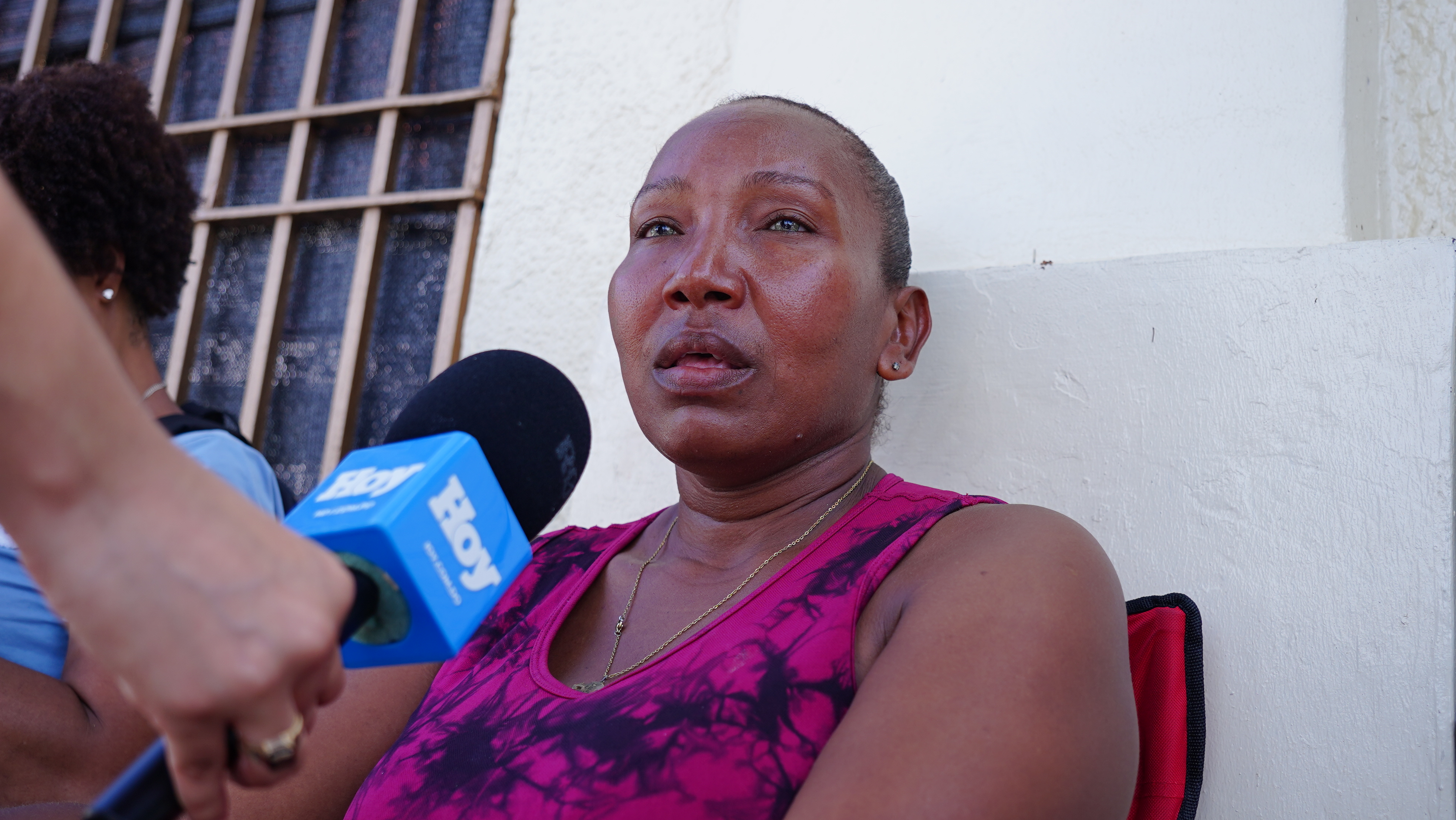 Neida Reyes vive con el alma dolorida por su hijo de 26 años que se encuentra en Rusia