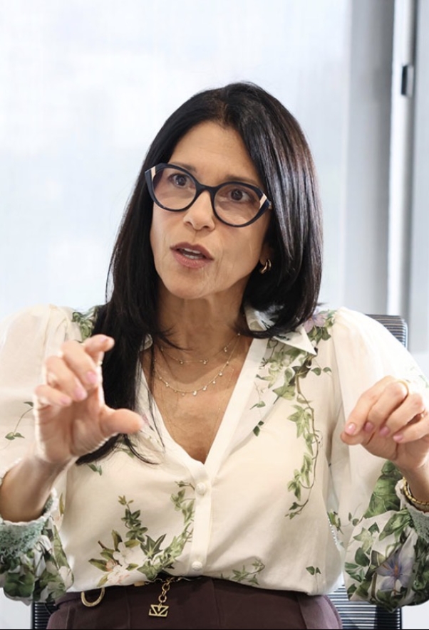 Claudia Pellerano, presidenta de Adozona